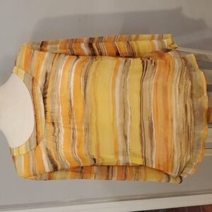 Chicos sheer top size 1